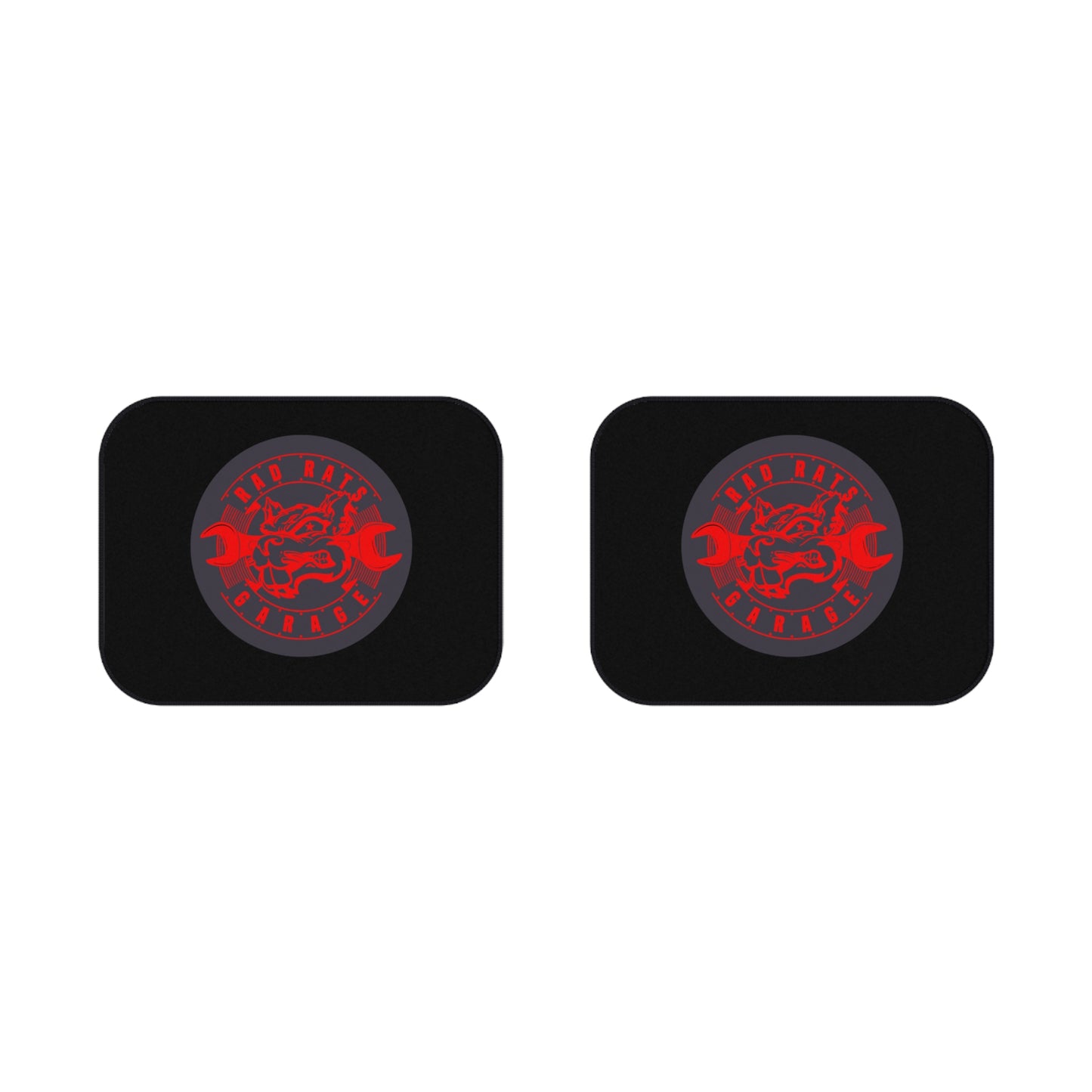 Rad Rats Garage Rear Car Mat Set (2-Pack)