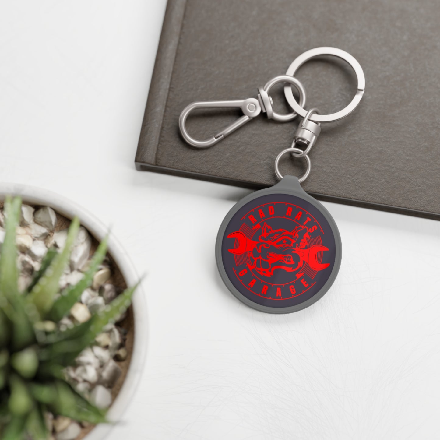 Rad Rats Garage Keyring Tag-Logo Edition