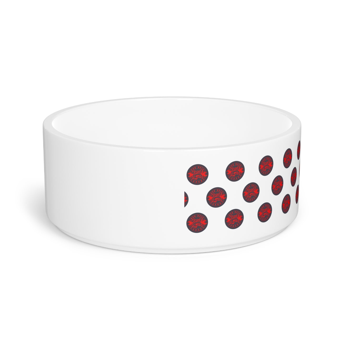 Rad Rats Garage Ceramic Pet Bowl – Logo Pattern