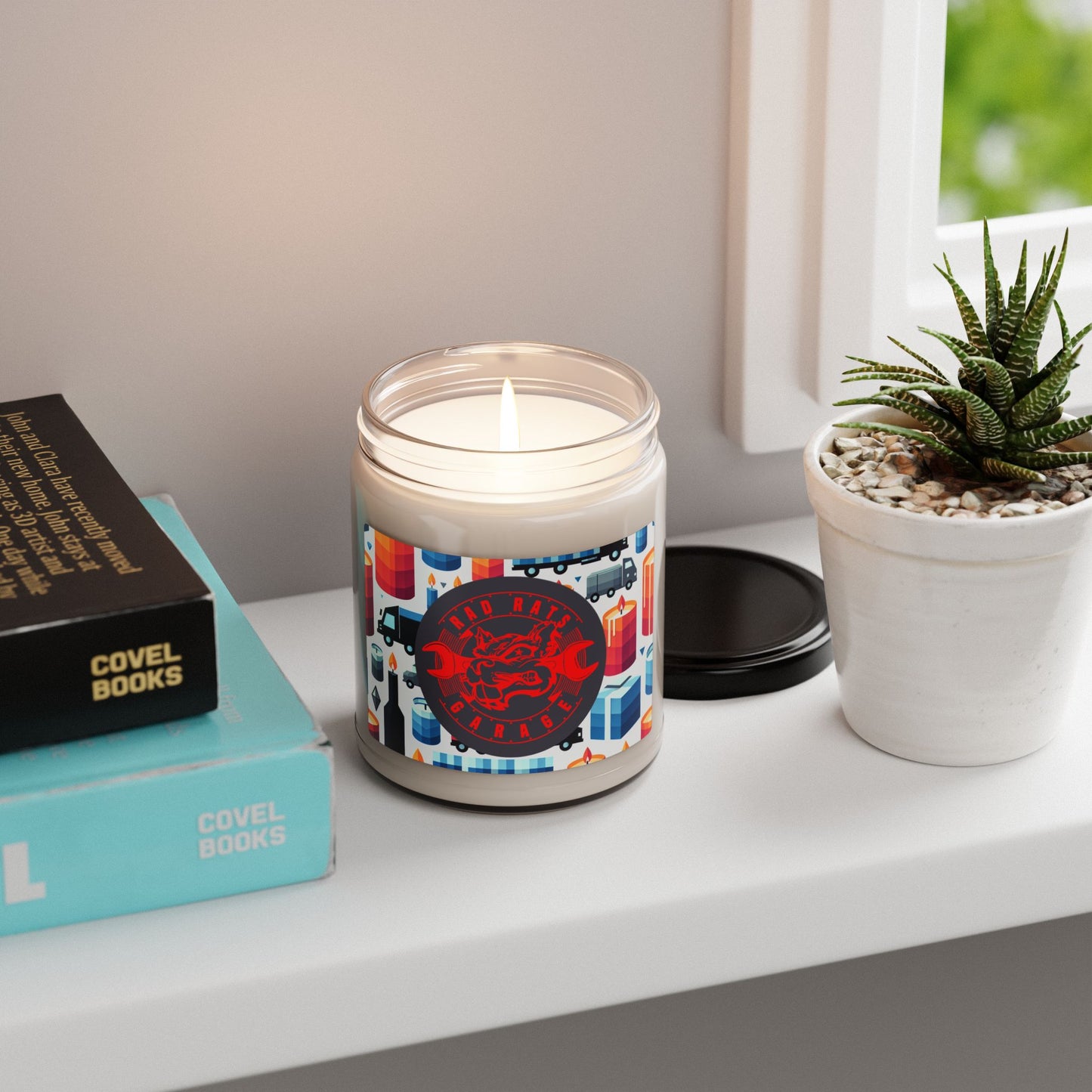 “Burn & Roll” Scented Soy Candle (9oz)