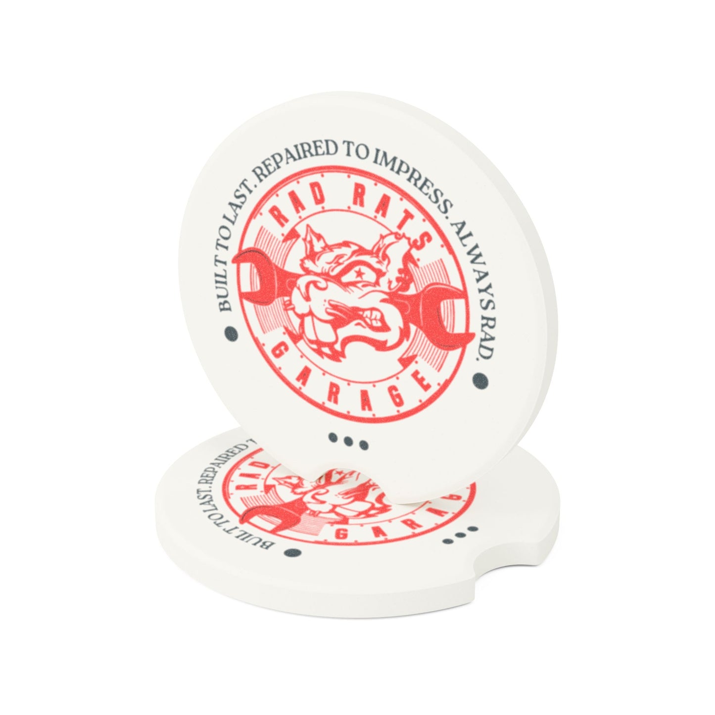 Rad Rats Soapstone Car Coaster