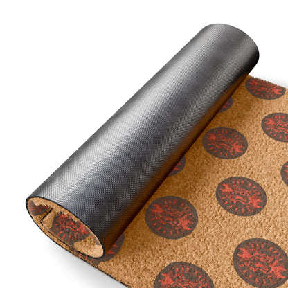 All-Over Rad Rats Garage Logo Doormat