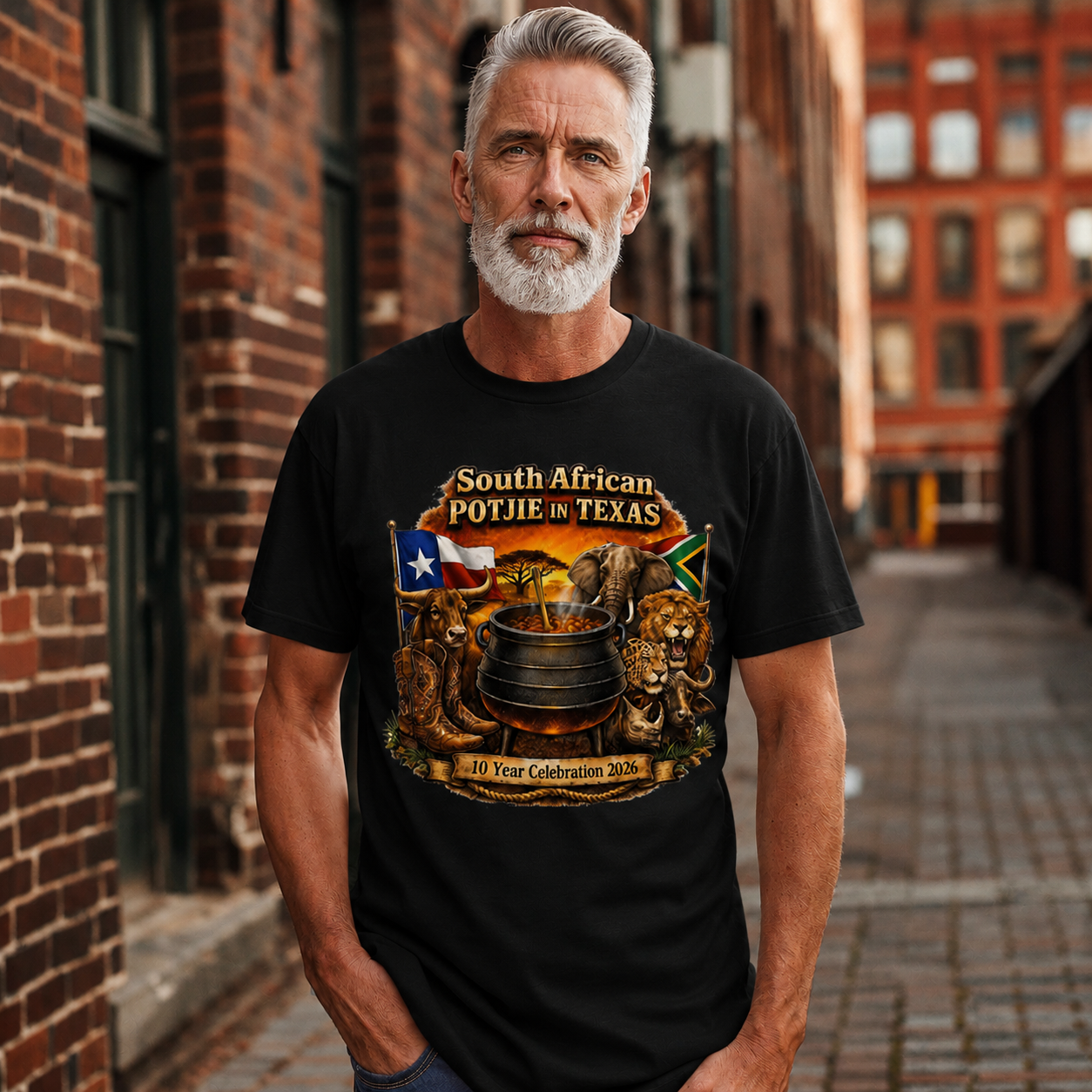 2026 South African Potjie in Texas – 10 Year celebration Unisex T-Shirt