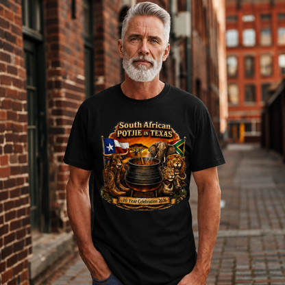 2026 South African Potjie in Texas – 10 Year celebration Unisex T-Shirt