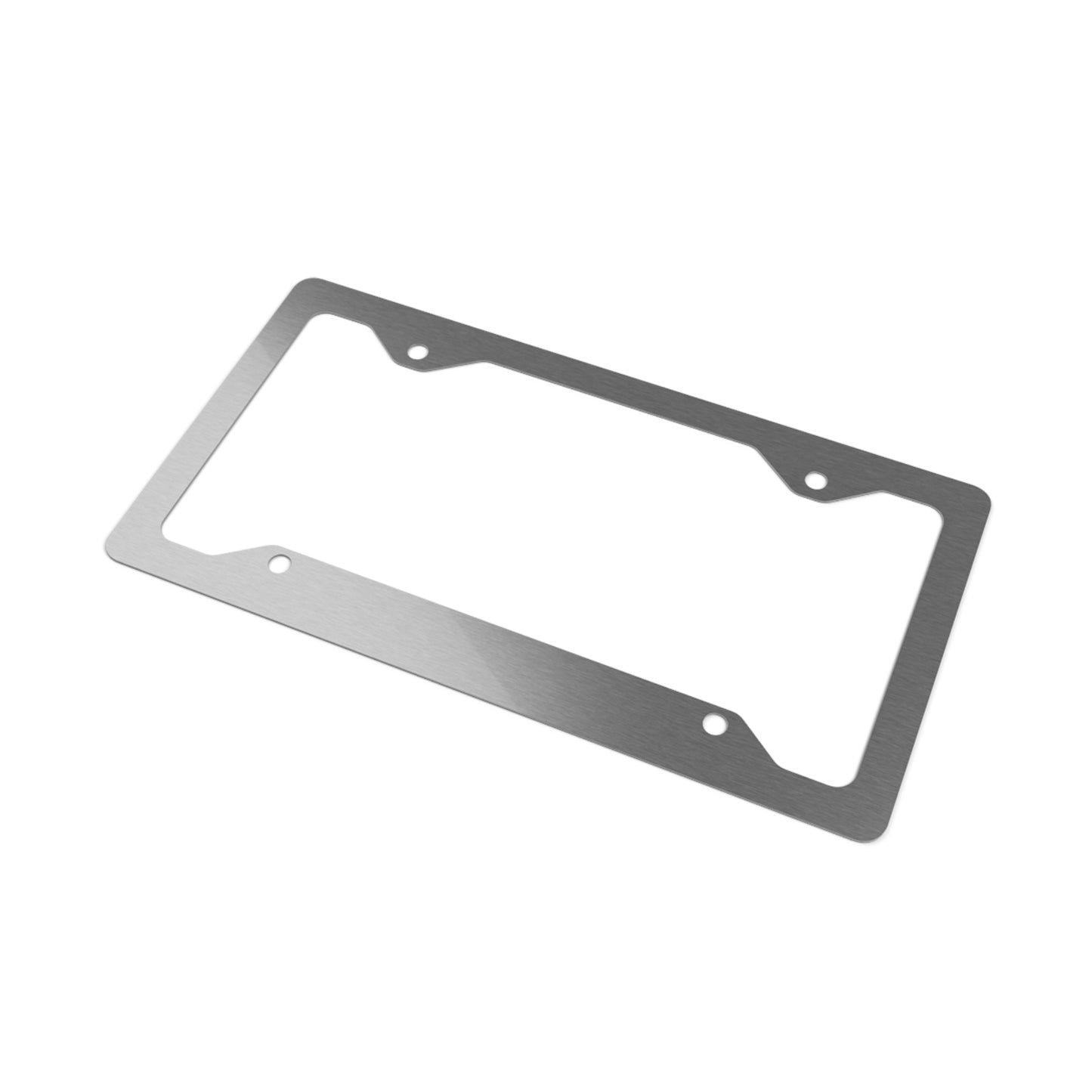 Rad Rats Logo Pattern Metal License Plate Frame