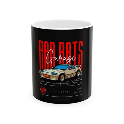 Retro Racer Ceramic Mug (11oz