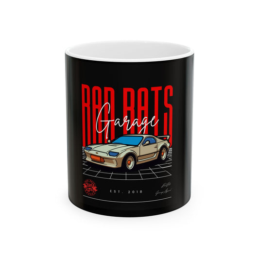 Retro Racer Ceramic Mug (11oz