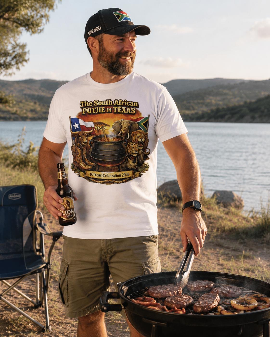 2026 South African Potjie in Texas – 10 Year celebration Unisex T-Shirt