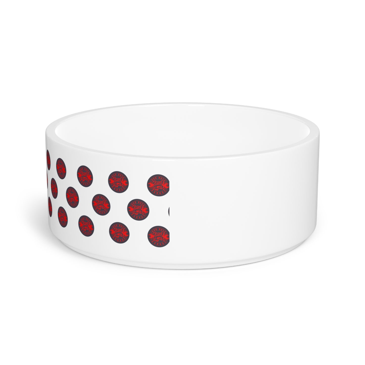 Rad Rats Garage Ceramic Pet Bowl – Logo Pattern