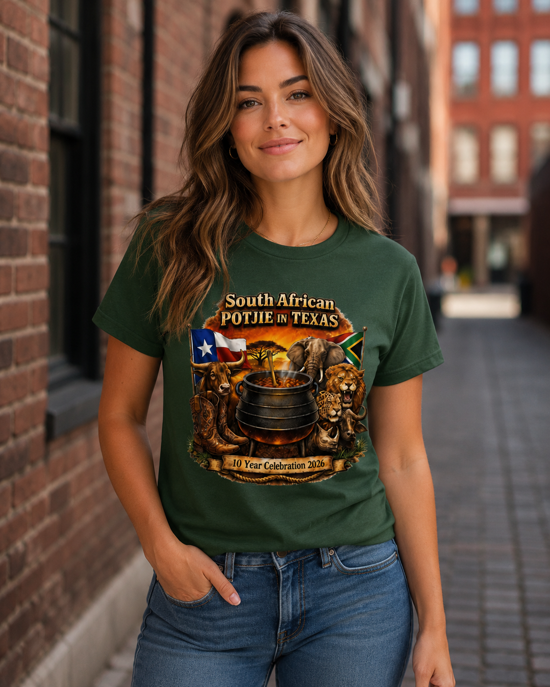 2026 South African Potjie in Texas – 10 Year celebration Unisex T-Shirt