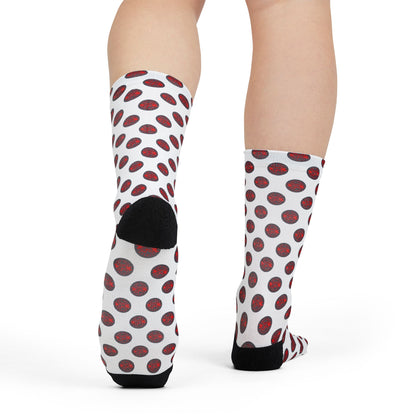 Rad Rats Garage All-Over Logo Crew Socks