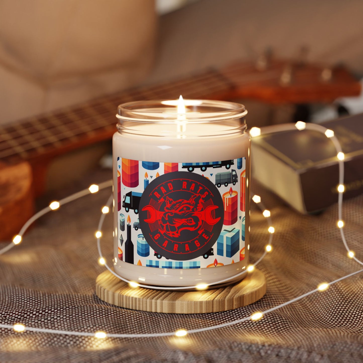 “Burn & Roll” Scented Soy Candle (9oz)