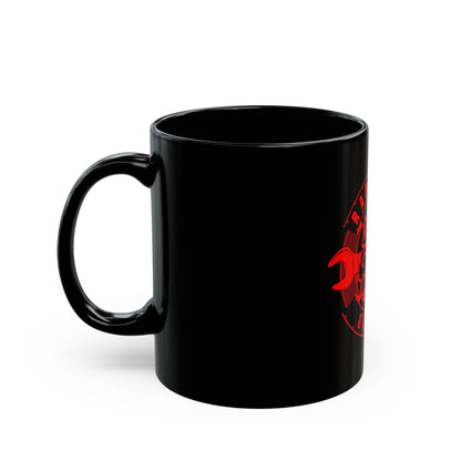Classic Rad Rats Logo Black Mug (11oz)