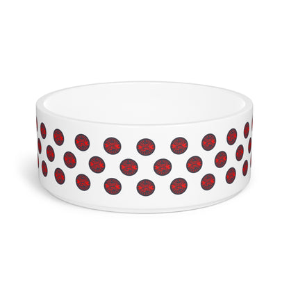 Rad Rats Garage Ceramic Pet Bowl – Logo Pattern