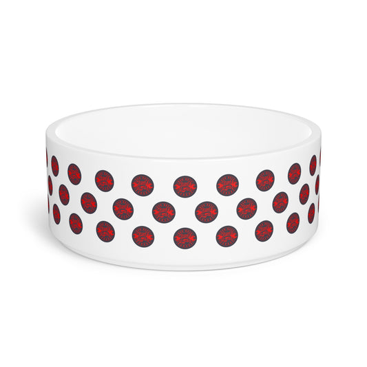 Rad Rats Garage Ceramic Pet Bowl – Logo Pattern