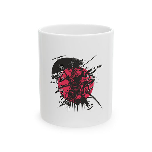 “Samurai Rad Rats” Ceramic Mug {11oz & 15oz}