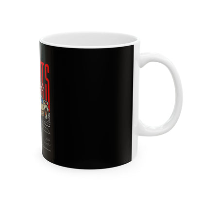 Retro Racer Ceramic Mug (11oz