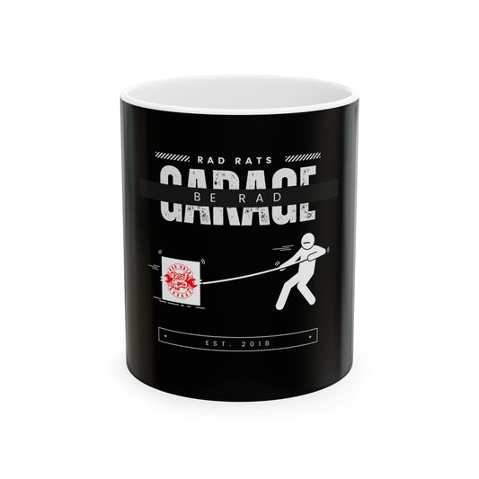 “Pull to Be Rad” Ceramic Mug (11oz)