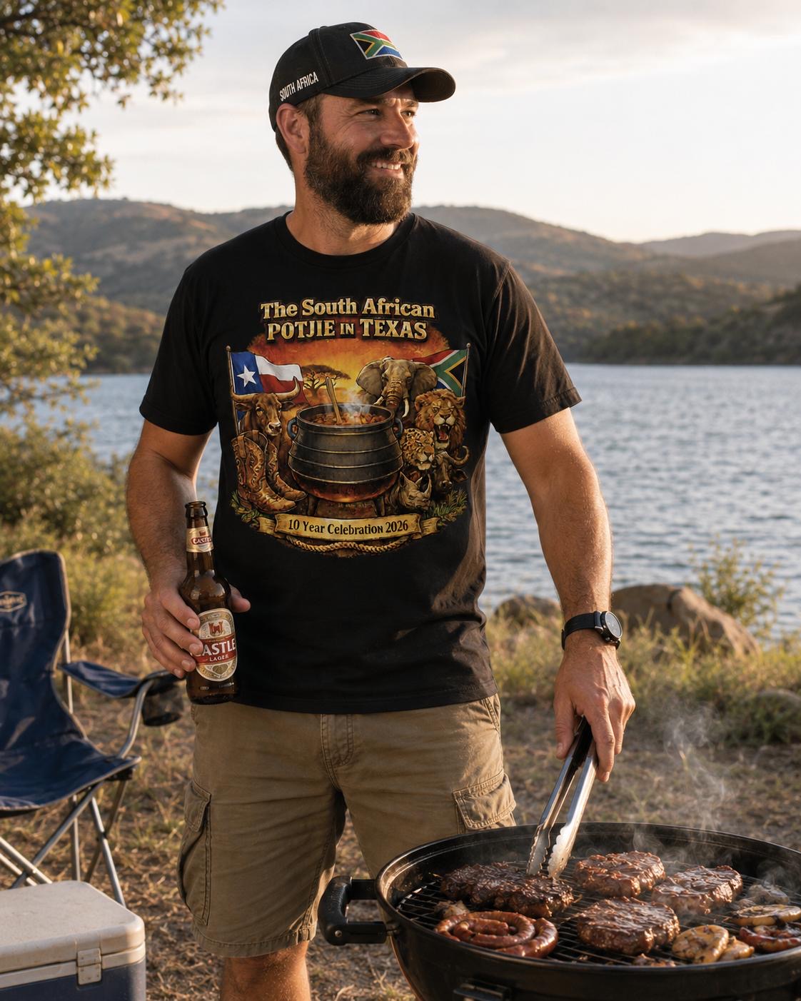 2026 South African Potjie in Texas – 10 Year celebration Unisex T-Shirt