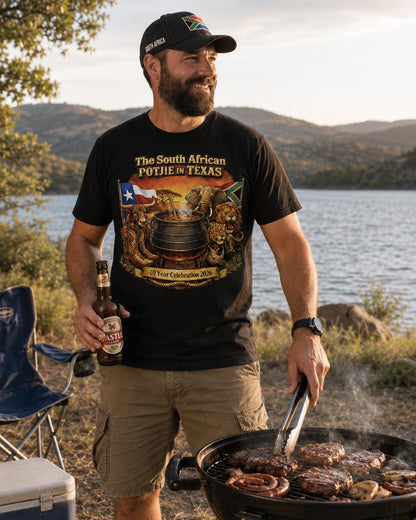 2026 South African Potjie in Texas – 10 Year celebration Unisex T-Shirt
