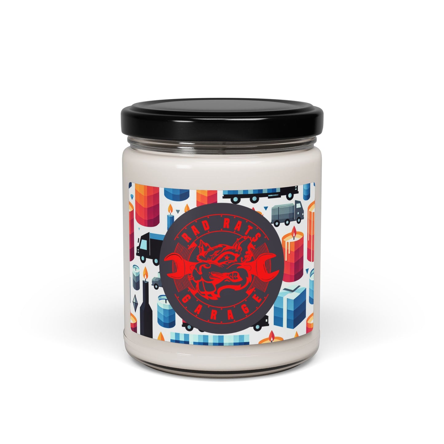 “Burn & Roll” Scented Soy Candle (9oz)