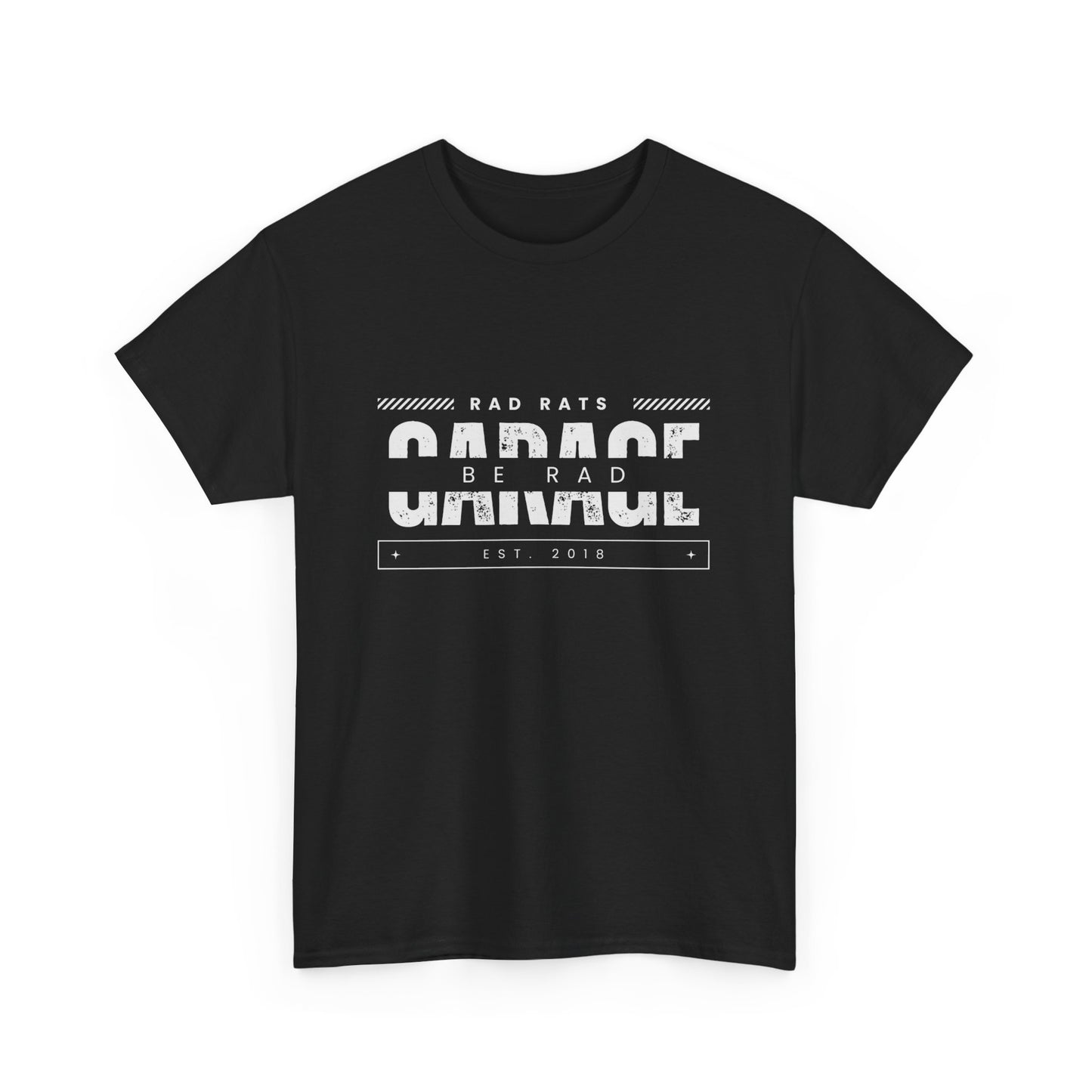 Be Rad Garage | Heavy Cotton Logo Tee