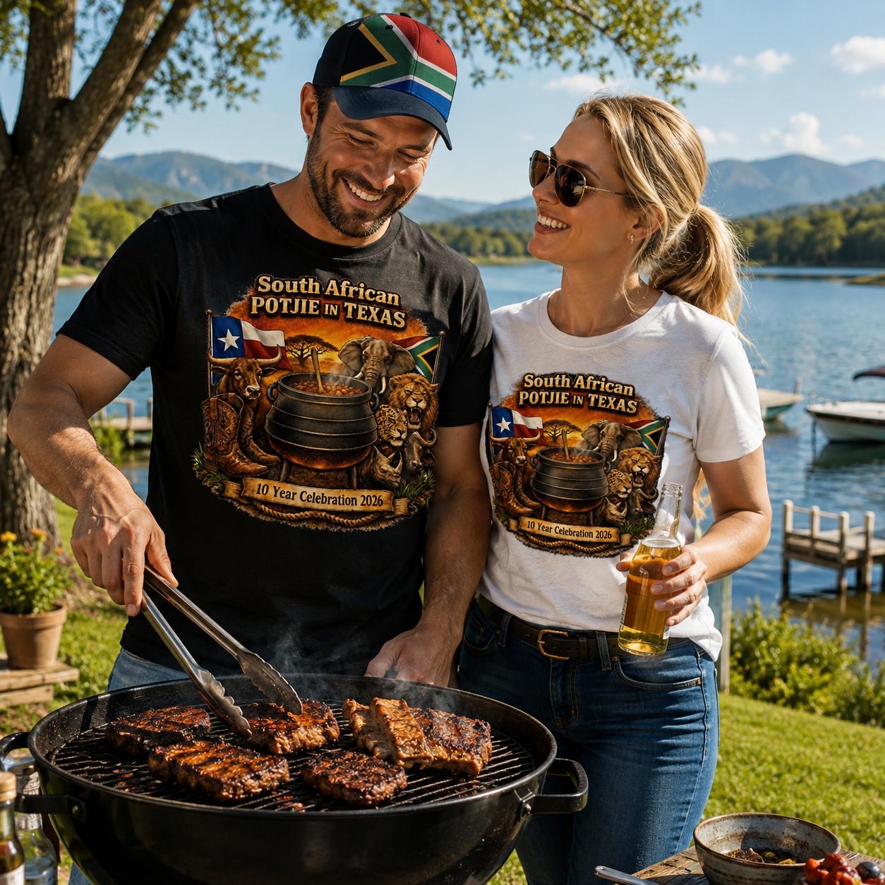 2026 South African Potjie in Texas – 10 Year celebration Unisex T-Shirt