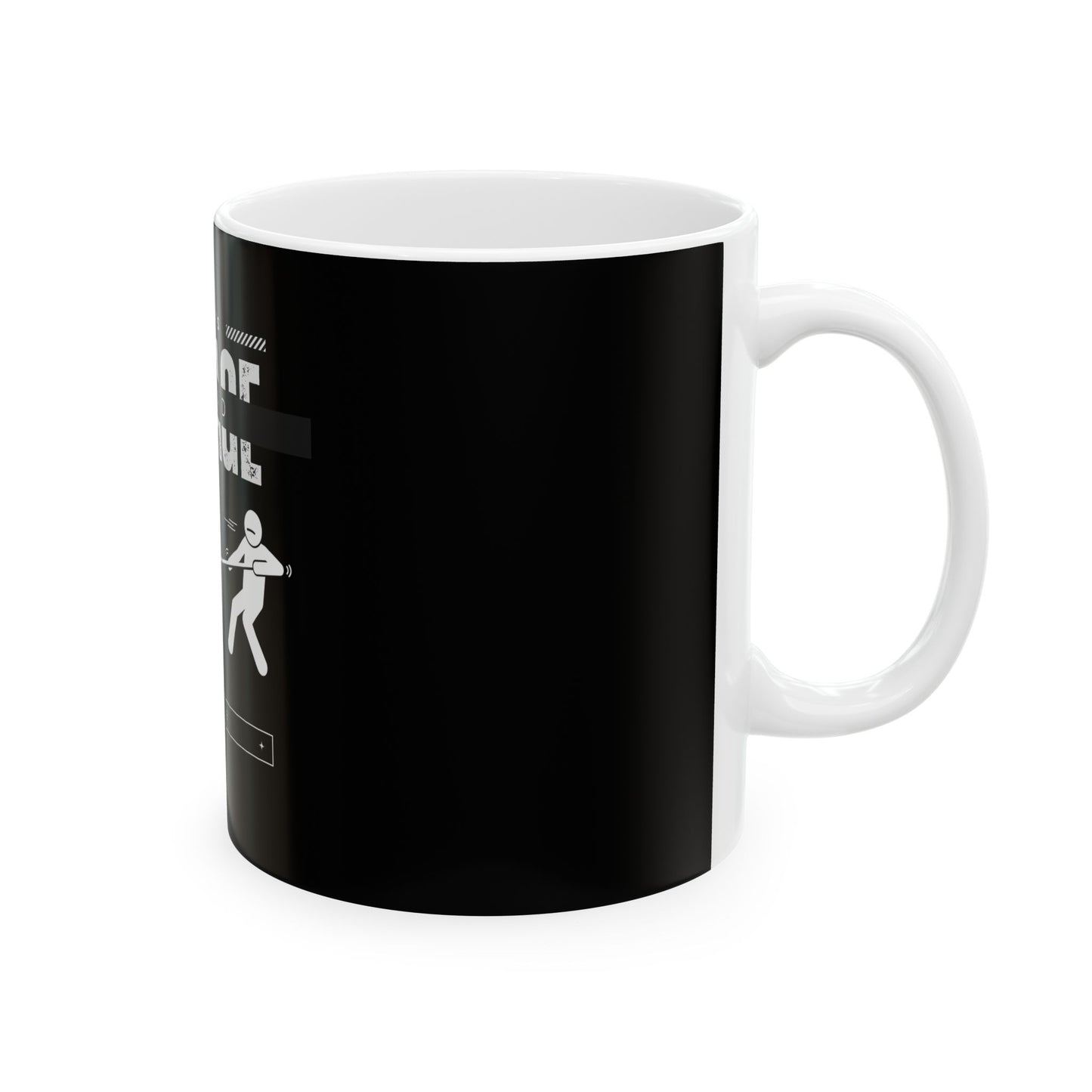 “Pull to Be Rad” Ceramic Mug (11oz)