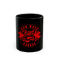 Classic Rad Rats Logo Black Mug (11oz)