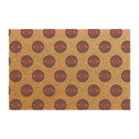 All-Over Rad Rats Garage Logo Doormat