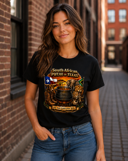 2026 South African Potjie in Texas – 10 Year celebration Unisex T-Shirt