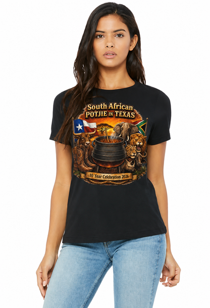 2026 South African Potjie in Texas – 10 Year celebration Woman's T-Shirt