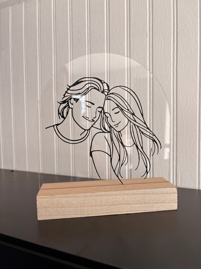 Custom Acrylic Arch Display – Personalized Design | $19.99