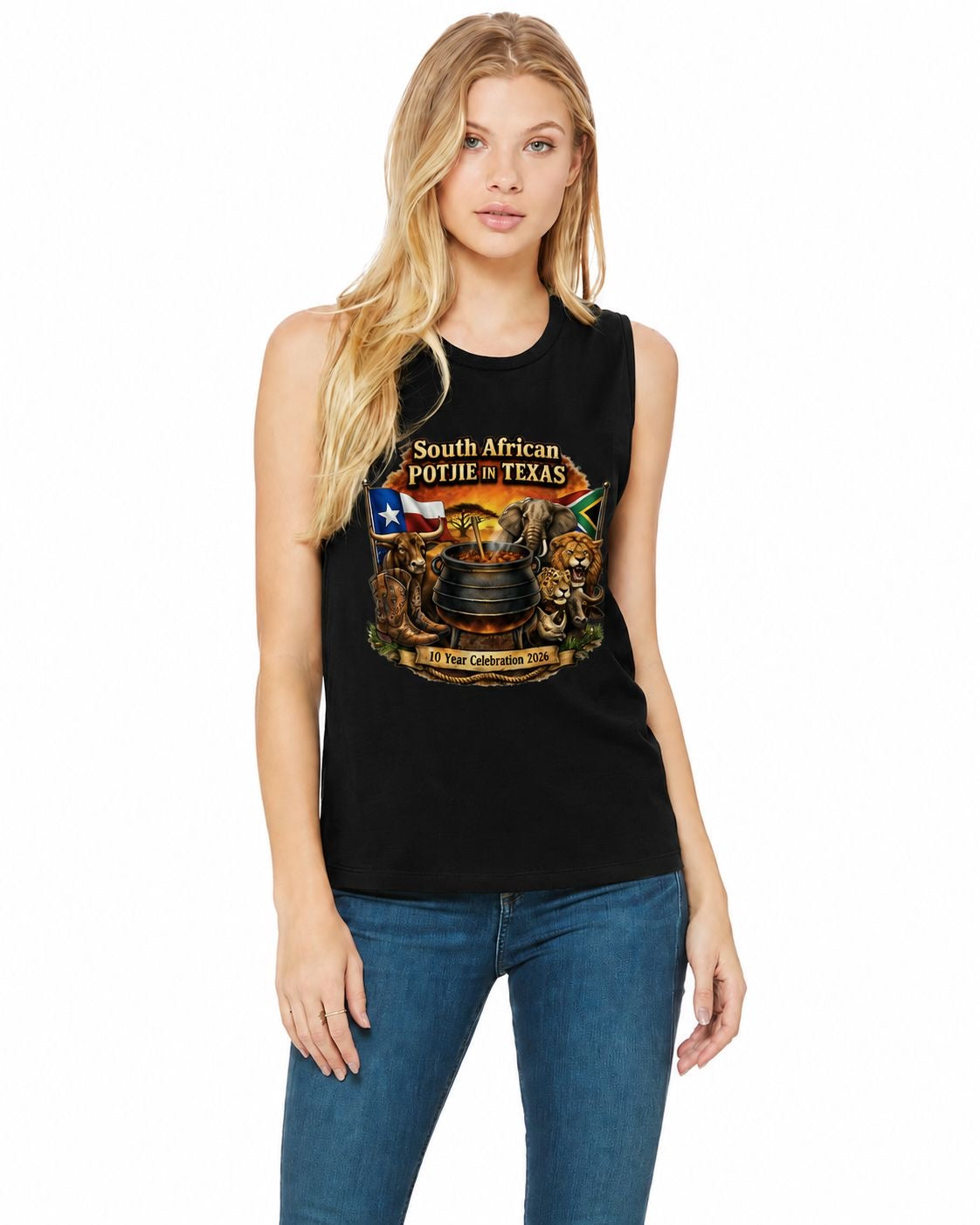 2026 South African Potjie in Texas – 10 Year celebration Women's Tank