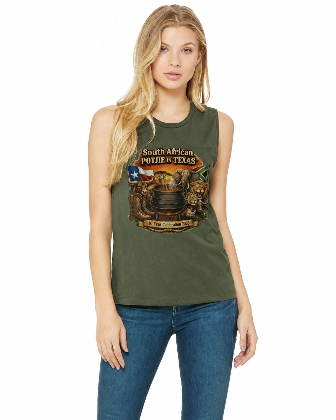 2026 South African Potjie in Texas – 10 Year celebration Women's Tank